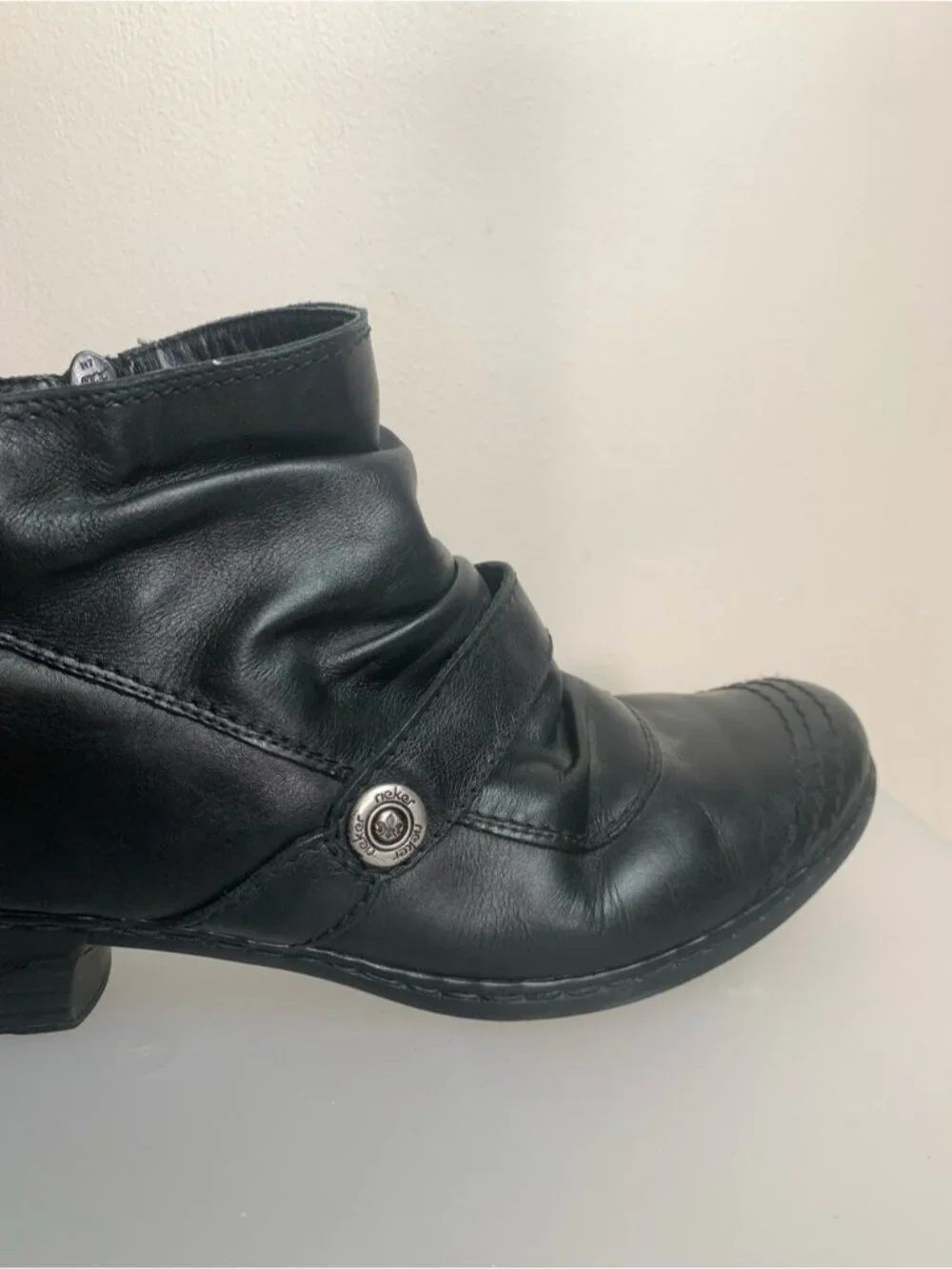Rieker Black Ankle Boot 41